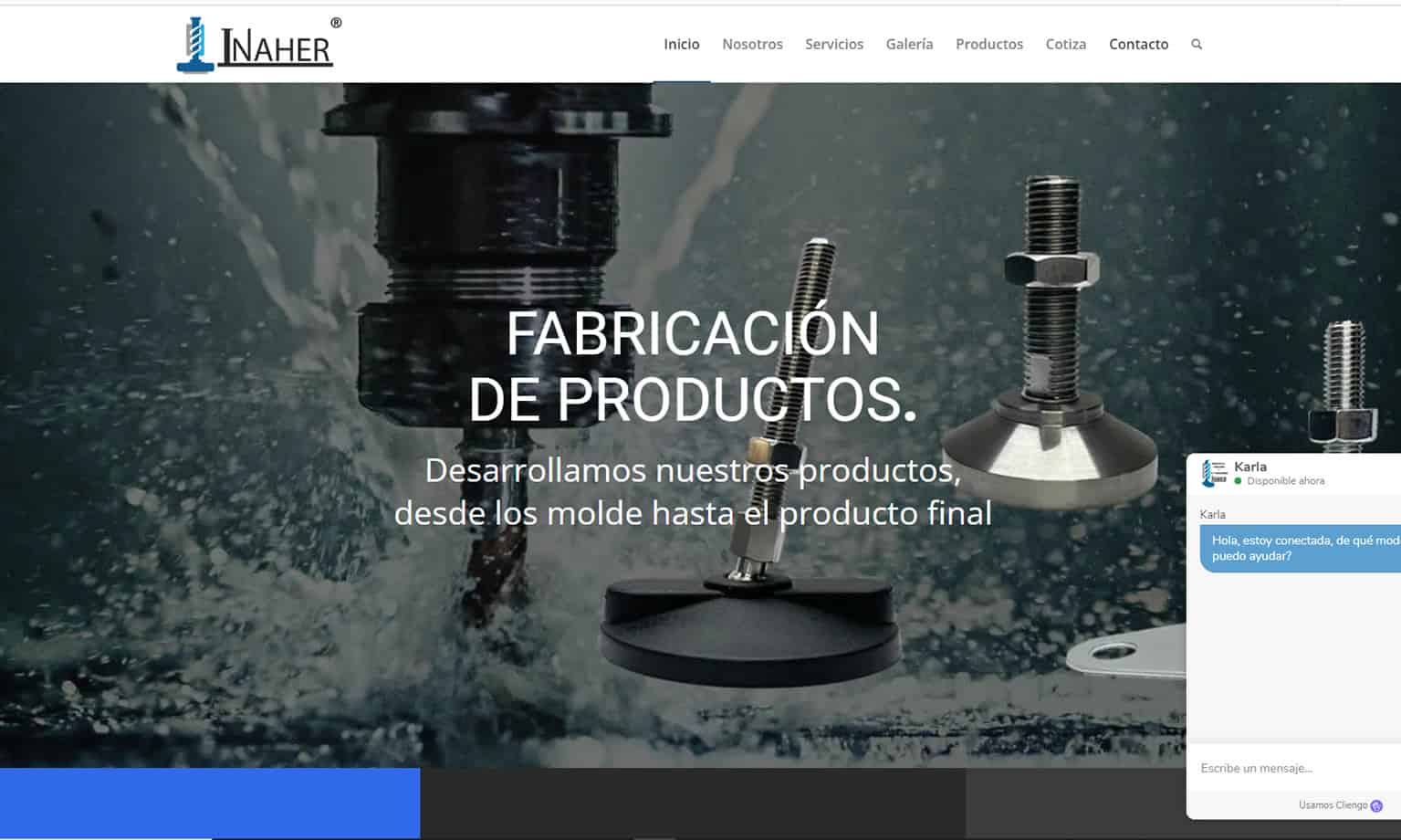 Catálogo de productos y tienda en línea. Diseño por Claudia Gutiérrez